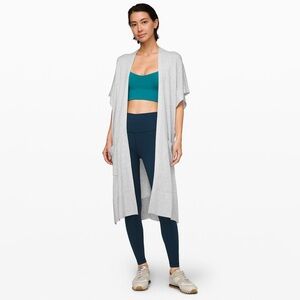 Lululemon on your way wrap Heathered Core Ultra Light Grey size large